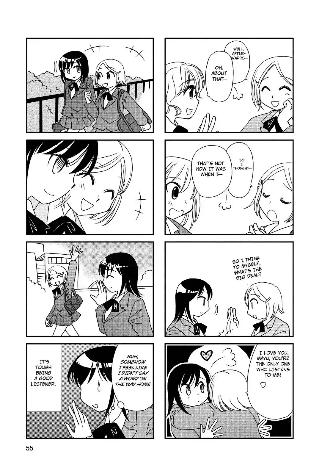 Morita-san wa Mukuchi Chapter 25 6